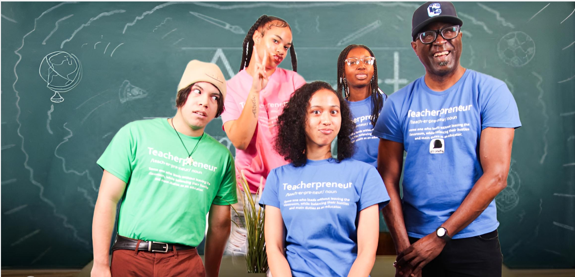 Black woman entrepreneur working